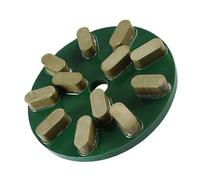 8Inch Diamonds Resin Grinding Plate Polishing Disc for Marble Ceramic Stone with 500#/1500# Grit Abrasive Pad for Marble