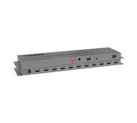 8K 60HZ HDMI Splitter 1X10, 1 in 10 Out HDMI Video Splitter Audio Video Converter con EDID Tamaño reducido para DVD PS4 cámara PC HDTV (1X10)