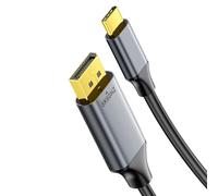 8K@60Hz USB C To DisplayPort 1.4 Extension Cable Unidirectional Transmission Male To Male For Gaming Video Data Transfer Adapter