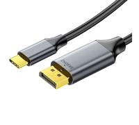 8K@60Hz USB C To DisplayPort 1.4 Extension Cable Unidirectional Transmission Male To Male For Gaming Video Data Transfer Adapter