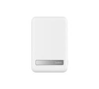 Belkin BoostCharge Pro batería Externa inalámbrica de 8000 mAh con Qi2, Cargador portátil Compatible con MagSafe + Soporte Caballete, iPhone 16, 16 Plus, 16 Pro, 16 Pro MAX, iPhone 15 y Otros, Blanco