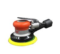 8KLANMMQ 5 Inch Polisher Dust Suction Pneumatic Sandpaper Machine Pneumatic Stone Wood Grinder Polishing Machine Buffer Polisher