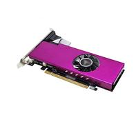 8KLANMMQ Compatible con tarjeta gráfica Yeston RX560-4G D5 LP XL2 de 14 Nm 1200/6000 MHz 4G/128Bit/GDDR5 VGA + compatible con HDMI + tarjeta gráfica de video DVI-D
