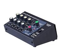 8KLANMMQ Consola mezcladora de 8 canales para micrófono, mezclador de sonido digital de ajuste estéreo