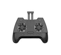 8KLANMMQ Controlador de gamepad móvil Joystick Ventiladores de refrigeración Power Band Gamepad cuatro dedos Periféricos Auxiliares (Color: Azul) (Negro)