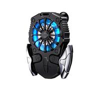 8KLANMMQ Enfriador de juegos de teléfono, radiador de teléfono móvil, tipo ventosa, controlador de juegos, joystick con luz LED