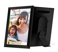 8KLANMMQ Foto digital WiFi de 10.1 pulgadas e 1280 x 800 IPS pantalla táctil de 16 GB Smart Photo e APP Control con soporte desmontable