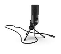 8KLANMMQ Micrófono de metal con condensador USB para laptop, cardioide, grabación de voz, voz en off