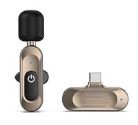 8KLANMMQ Micrófono omnidireccional de recogida Lavalier Micrófonos Transmisor Receptor Puerto Tipo C