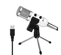 8KLANMMQ Micrófono USB, micrófono de condensador Plug & Play para PC/computadora, podcasting de una línea, reunión de una línea, grabación de estudio