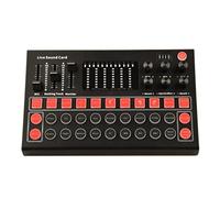 8KLANMMQ Tarjeta de sonido M9 Micrófono Mezclador de sonido Tarjeta de sonido Amplificador de consola de mezcla de audio