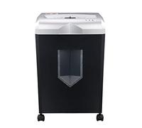 8KLANMMQ Trituradora de papel de corte cruzado/tarjeta de crédito, 18 litros, protección contra sobrecarga, 150 W de potencia (negro, 37,7 x 29,2 x 55 cm)