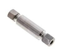 8L Acero inoxidable recto para soldar y cortar Pasamuros 315 bar ISO 8434-1