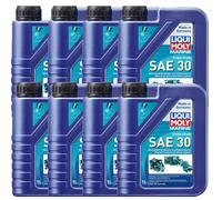 8L LIQUI MOLY Marina Single Grado SAE 30 Acea E2 Api Sj Cf CF-4 Man Volvo