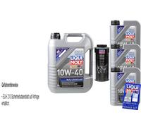8L Liqui Moly MoS2 Aceite Motor Leichtlauföl 10W-40 MotorProtect Aceite Aditivo