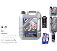 8L Liqui Moly MoS2 Baja Fricción 10W-40 pro-Line Lavado de Motor Motorprotect