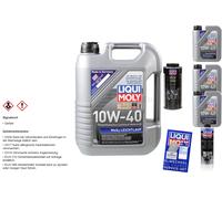 8L Liqui Moly MoS2 Baja Fricción 10W-40 pro-Line Lavado de Motor Motorprotect