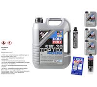 8L Liqui Moly Top Tec 4600 5W-30 aceite motor Cera Tec pro-Line Lavado de Motor