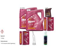 8L Mannolmotoröl Energy Combi Ll 5W-30 Incl. Aditivo Aceite Limpiador