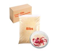 8LBs Flower Drying Crystal, Fonday Cristales de secado de flores de gel de sílice de 8 libras con cristales finos que indican el color reutilizable