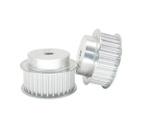 8M - Polea de distribución 8M-26T/27T/28T/29T/30T/31T, rueda de aleación de 12 mm de diámetro para correa de distribución de 8 m, ancho de 25/30 mm, engranaje de precisión y ligero, ideal para