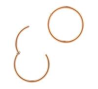(8mm) 2 piezas de acero quirúrgico 316L de 20 g con segmento articulado para labio, nariz, trago, cartílago, tabique, hélix, aretes para dormir de