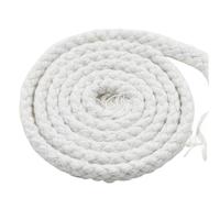 8mm 20m/lot DIY Handmade Cotton Rope Woven Cord/String For Diy Accessories Bag Craft Projects(White)