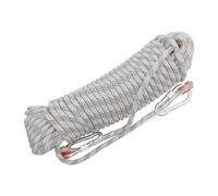 8mm Cuerda De Escalada Al Aire Libre 32ft 66ft 98ft 164ft 328ft 656ft Cuerda De Escalada En Roca Estática Equipo En Hielo para Paracaídas De Rescate Incendios