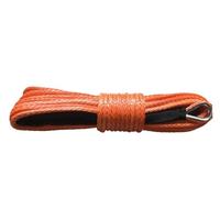 8mm de envío gratis * 30m cuerda sintética torno de cable de Kevlar campo a través del torno Línea Ajuste universal(Grey)