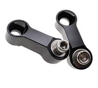 8mm X 1.25mm Pitch Left+Left Threaded Motorcycle Bike Cruisers Scooters Mirror Mount Riser Extender Adaptor Adapter Aluminum Moto M8 Accessories
