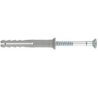 8mm x 120mm N-S Nylon Hammerfix Tornillos, 50 Paquete - FISCHER FIXINGS