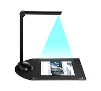 8MP HD Document Book Scanner, Escáner de Libros A3 Portátiles con OCR, Puerto USB y Luz LED, Escáner de Documentos A3 para la Digitalización de Documentos de la Biblioteca del (H3)