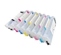 8pcs 280 ml Cartucho de Tinta Recargable Compatible con Z2100 Z5200 DesignJet Impresoras con Chip ARC para la Serie Brand 70 Series(No Chip)