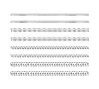 8pcs Anillos Tamaño Ajustador Espirales Resorte Plástico Guardián Joyero Resizer Anillos Sueltos Paquete de Bobinas para Hombres y Mujeres