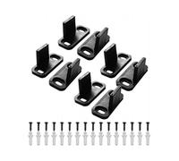 8Pcs Barn Door Floor Guide,Plastic Sliding Barn Door Bottom Guide with