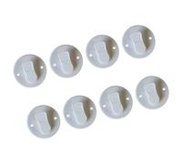 8Pcs Bathroom Curtain Weight Clamps Secure Windproof Buckle Splash Guard Easy Install Bathtub Accessories Home Decoration Accessorie