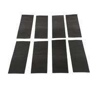 8PCS Cinta autoadhesiva para chimenea 10 cinta negra de tela de vidrio de 2,5 cm Sellado para la reforma del hogar Accesorios para la reforma del hoga