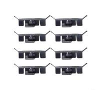 8pcs Clip Moldura Parabrisas 30753989 Ajuste Directo | Material plástico , ajuste directo OE 30753989, para molduras delanteras, pack de 8 unidades, color negro estándar