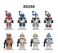 8pcs Famous Movie Series Assembled Figures Collectible Toys Set, Building Blocks Minifigures for Fans Kids Gift