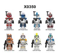 8pcs Famous Movie Series Assembled Figures Collectible Toys Set, Building Blocks Minifigures for Fans Kids Gift