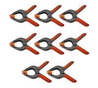 8Pcs Fixing Middle Frame Bracket Wood Tool Photo Studio Background Pipe Clamp Woodworking Spring Clamp Middle Frame Bracket Clamping Pliers