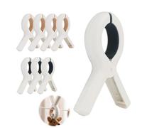 8PCS Grandes Playa Toalla Clips, Resistentes al Viento, para Tumbona, Piscina, Jardín, Viajes, Pinzas Duraderas para Toallas, Ropa, Uso Exterior e Interior, Antideslizantes y Multifuncionales