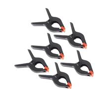 8pcs Heavy-Duty Spring Clamps - 3" Wide Jaws, Non-Slip, for Wood/Metal/Photo Studio Para Muselina Fondo Lienzo