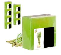 8pcs jabón de citronela para humanos, jabón de citronela 100 g de jabón de desgracia de jabón de citronela moderada que evita el jabón fragante para el cuerpo, la cara y el cabello