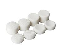 8pcs Joystick Grip para controlador Ps5 Ps4, silicona pulgar Grips Caps Cover Stick analógico para Playstation 5, Playstation 4 Controller, Xbox 360, Xbox One Controller (J 8pcs Blanco)