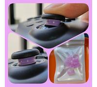 8PCS Joystick Protector Anillo Compatible para Steam Deck/para Xbox/para PS4/para PS5/para Switch Pro/para ROG Ally, Anillo Protector de Silicona Elástica Anillos para Palanca de Pulgar (Morado)