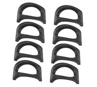 8pcs Ocarina Base Soporte Soporte Soporte Ocarina Groove Soporte InstrumentZubehör Ocarina Expositor Ocarina Soporte Durable Ocarina Soporte Durable Resina Negro VICASKY