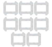 8Pcs Paño de fregona para Dreame C1 / C1 Station Ventana robot de limpieza de piezas de repuesto, paño de microfibra fregona lavable toallitas Accesorios