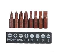 8pcs Para Torx y PH Destornillador Bits con Vástago Hexagonal Magnético, para Destornilladores Eléctricos y de Mano (Set A)