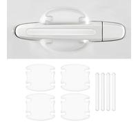 8Pcs Protector de Manija de Puerta de Coche Película para Dacia Duster 3 2024 2025 Pegatinas contra Arañazos para del Automóvil Antiarañazos Accesorios